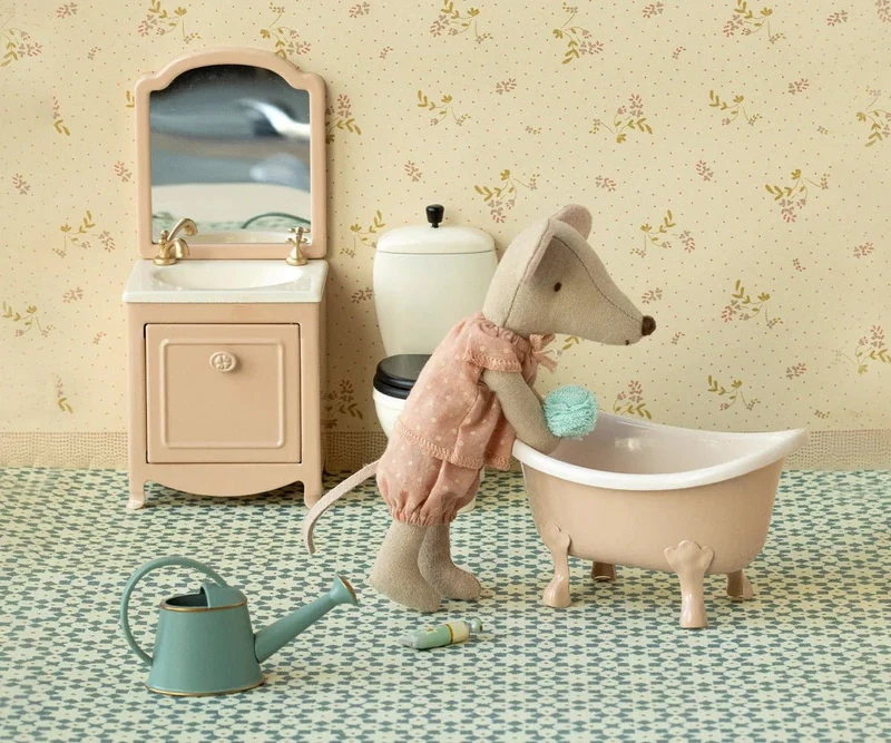 Souris Grande Sœur Dans Sa Boîte D'allumettes