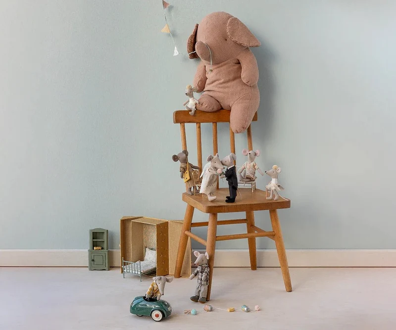Souris Ballerine, Petite Sœur - Blanc Cassé