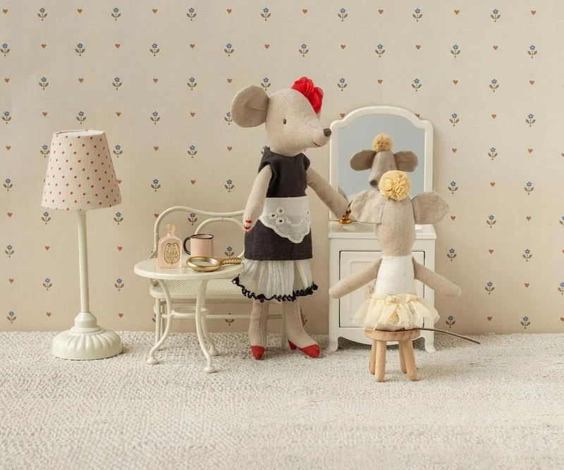 Souris Ballerine, Petite Sœur - Blanc Cassé