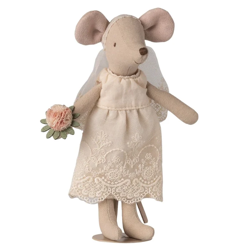 Couple De Souris Mariés Dans Son Joli Coffret, Maman & Papa