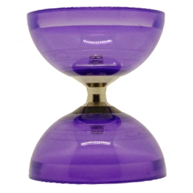 Diabolo Cyclone Quartz V2 à roulement JWS - Violet - MM