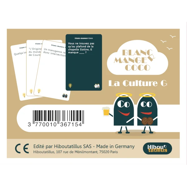 Blanc Manger Coco: La Culture G