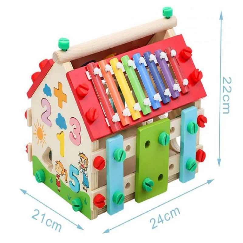 SmartHouse 4 in 1 : La Maison Multifonctionnelle 4 en 1 pour Enfants