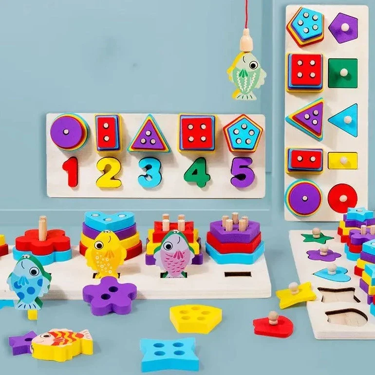MultilShapeBoard : Planche de tri Multiforme Montessori