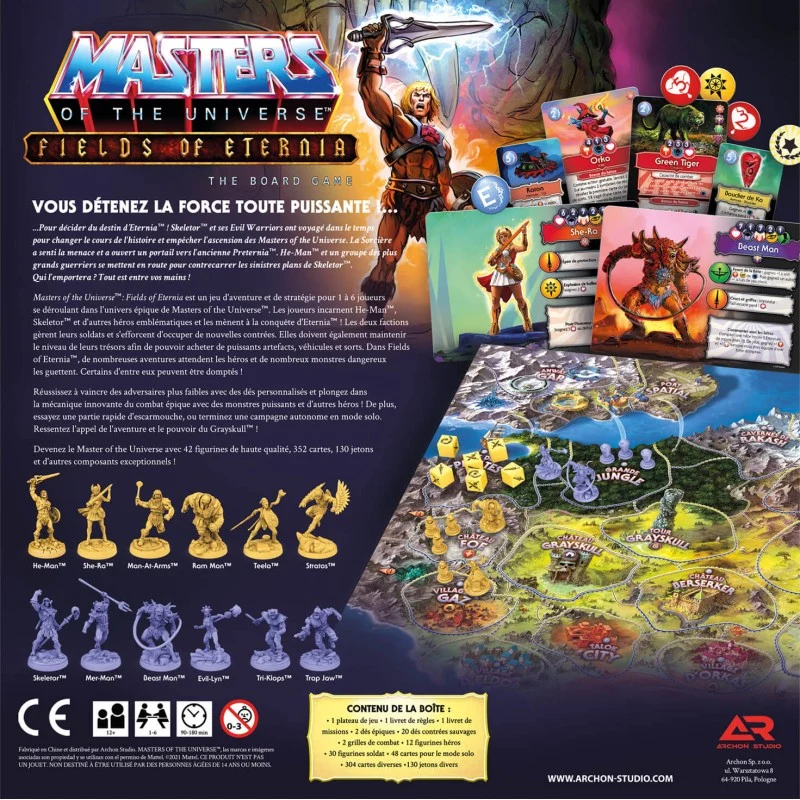 Masters of The Universe: Fields of Eternia The Board Game (FR)