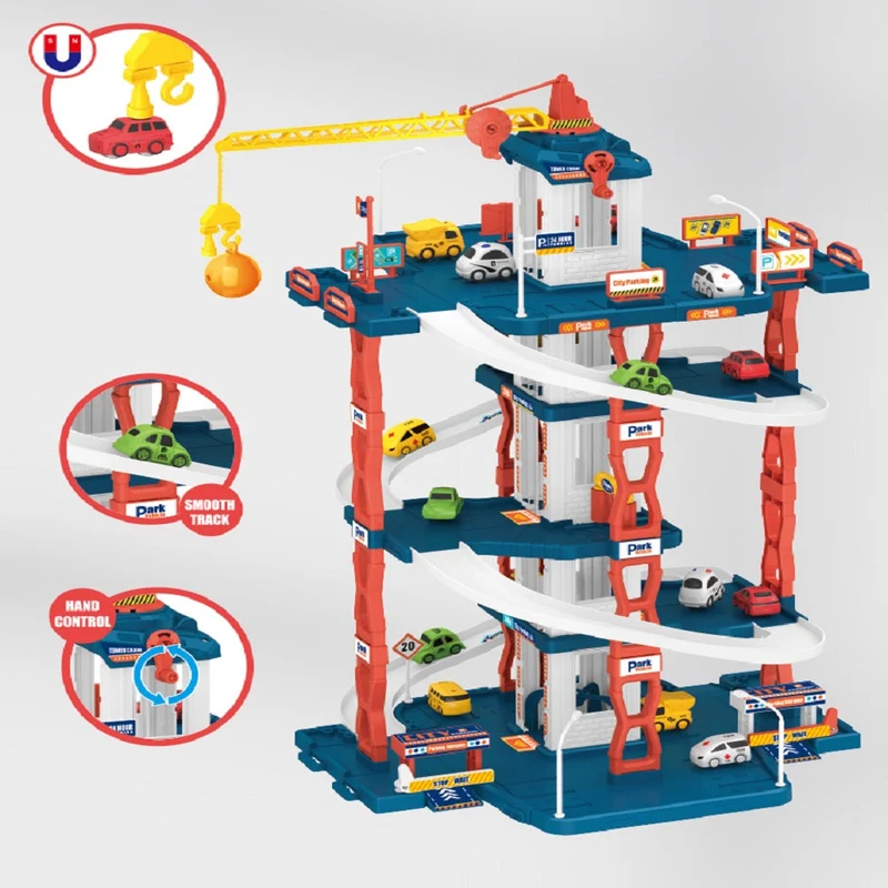 PlayTower : Tour de Course et Garage Magique pour Enfants