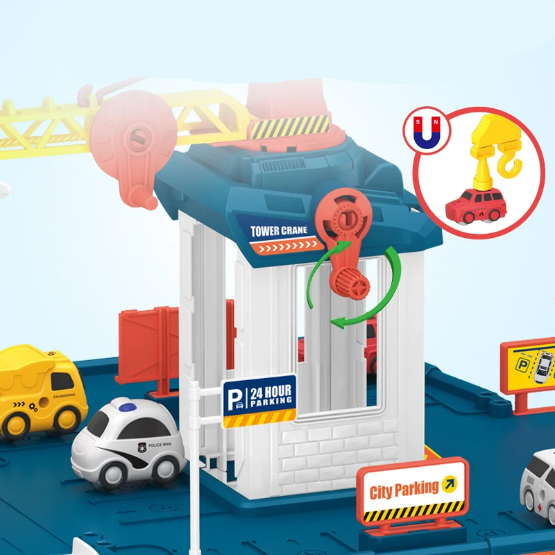 PlayTower : Tour de Course et Garage Magique pour Enfants