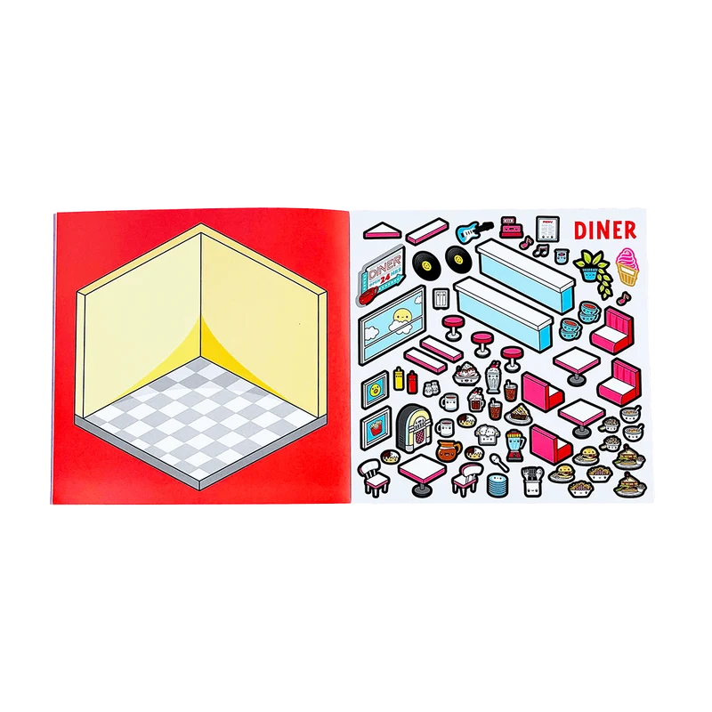 Tiny town Sticker book Vol.1