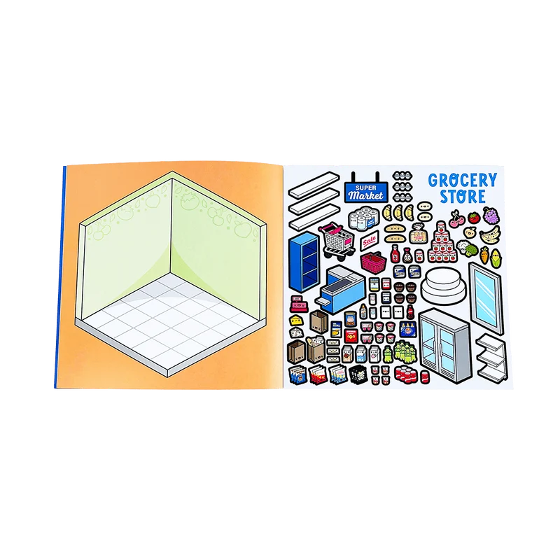 Tiny town Sticker book Vol.1