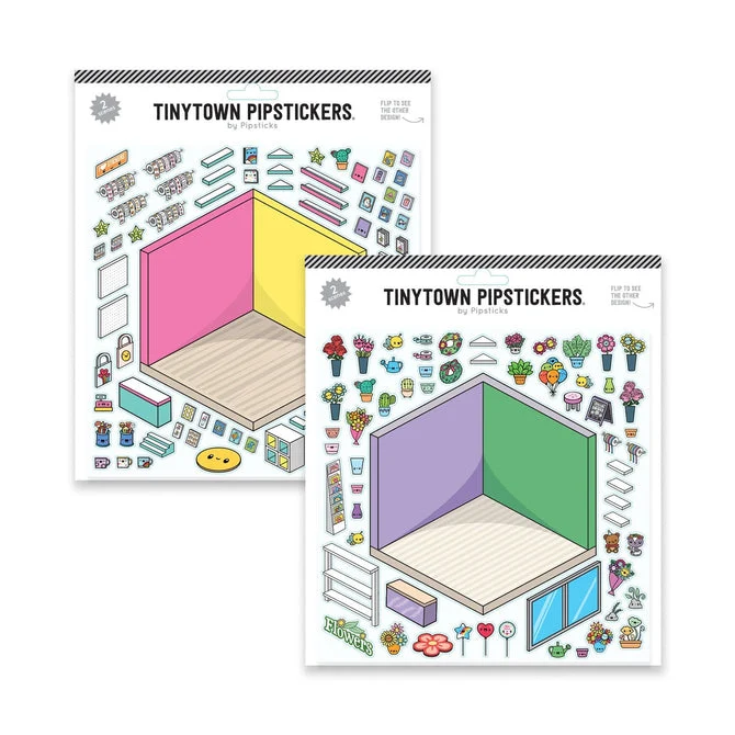 Tiny Town - Stickers & Stems