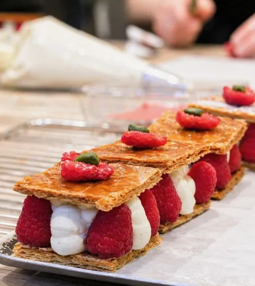 Cours de pâtisserie : La pâte feuilletée - Lyon