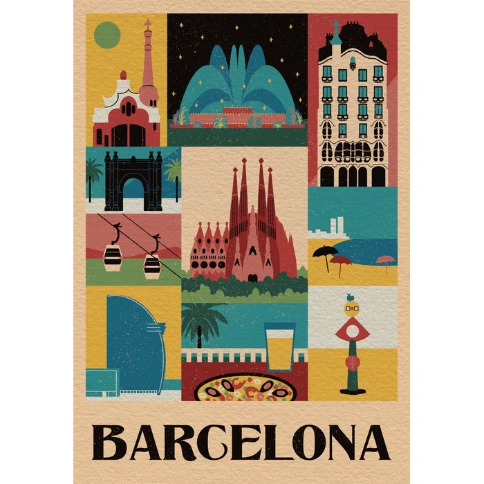 Style In The City - Barcelona - 1000 pièces