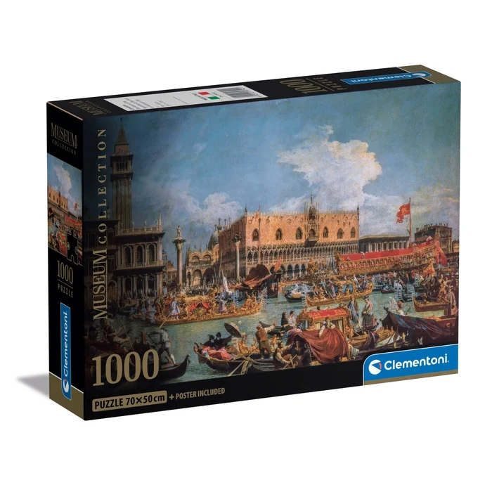 Canaletto, "The Return Of The Bucentaur at the Molo on Ascension Day" - 1000 pièces