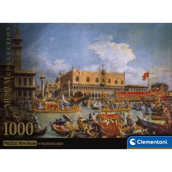 Canaletto, "The Return Of The Bucentaur at the Molo on Ascension Day" - 1000 pièces