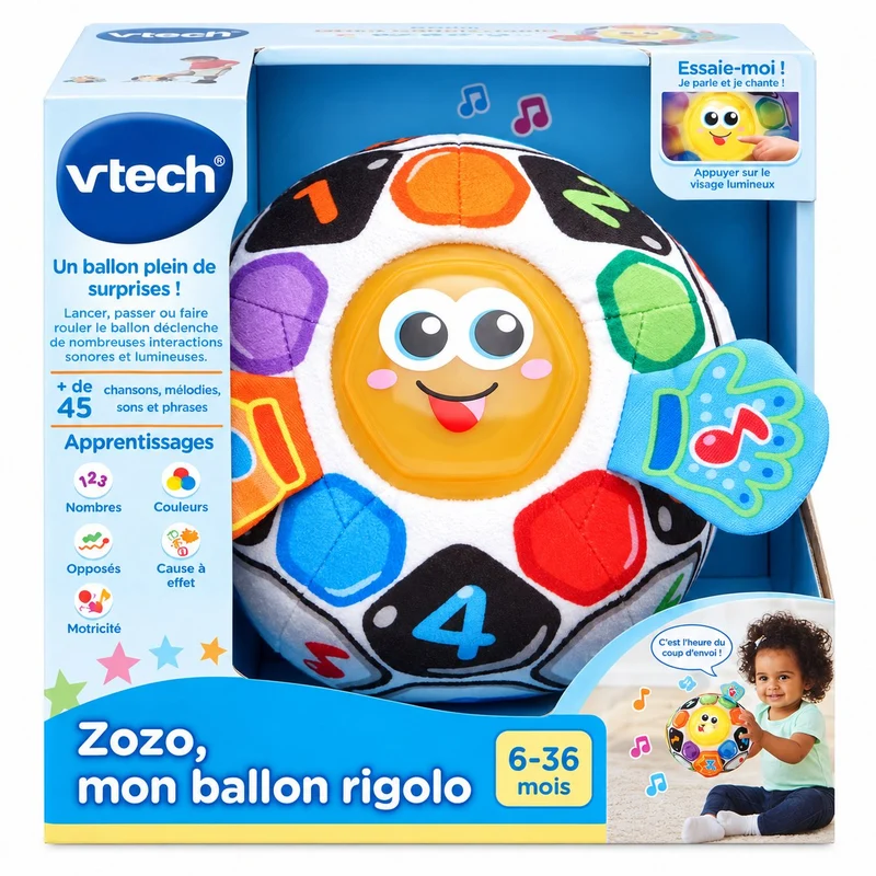 Jouet Zozo mon ballon rigolo VTech
