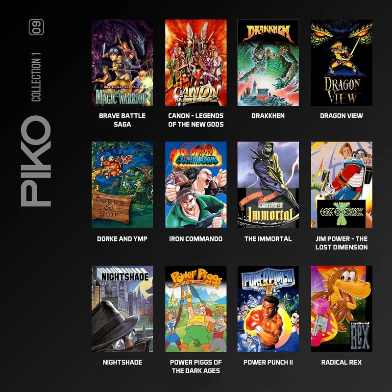 Blaze Evercade - Piko Collection 1 Réédition - Cartouche n°09
