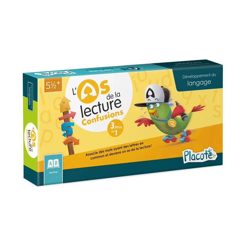 L'as de la lecture - Confusions