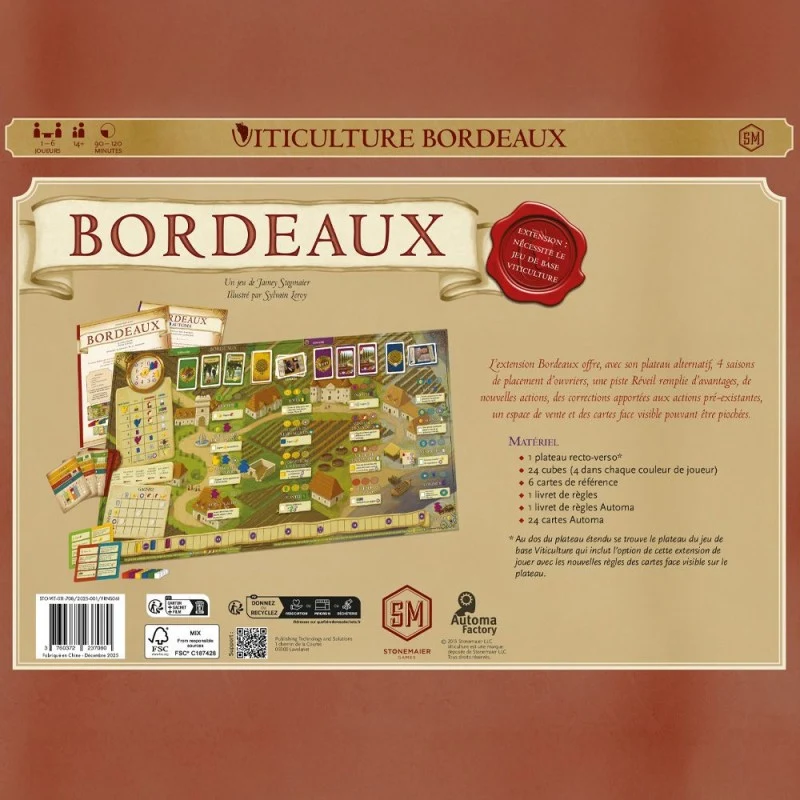 Viticulture - Bordeaux (Extension)