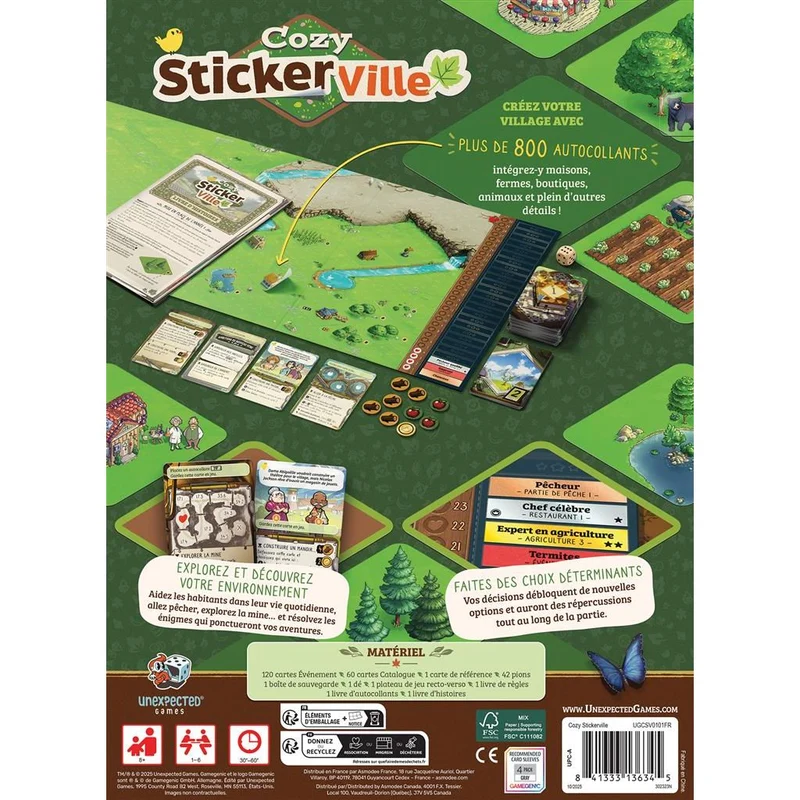 Cosy Sticker Ville