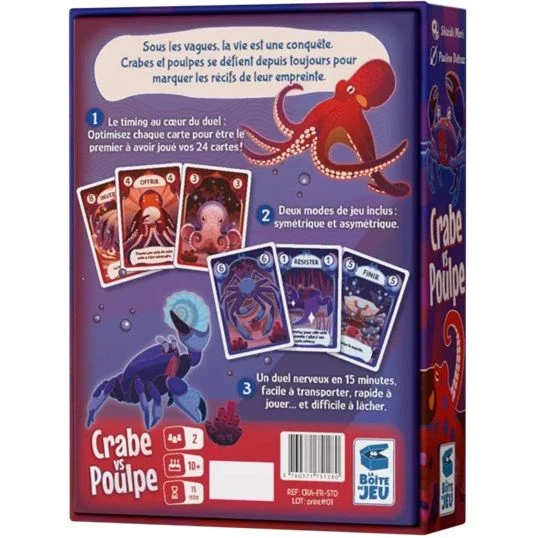 Crabe Vs Poulpe