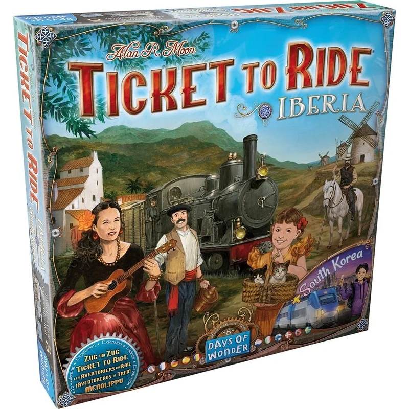 Les Aventuriers du Rail : Ibéria et Corée du Sud (Extension)