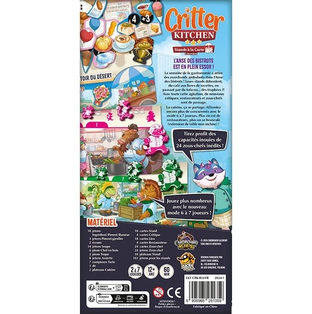 Critter Kitchen Stands à la Carte