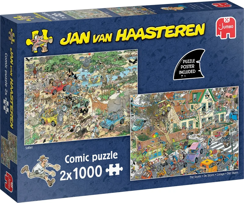 L'orage & Safari | The Storm & Safari, JVH (2x1000 pcs)
