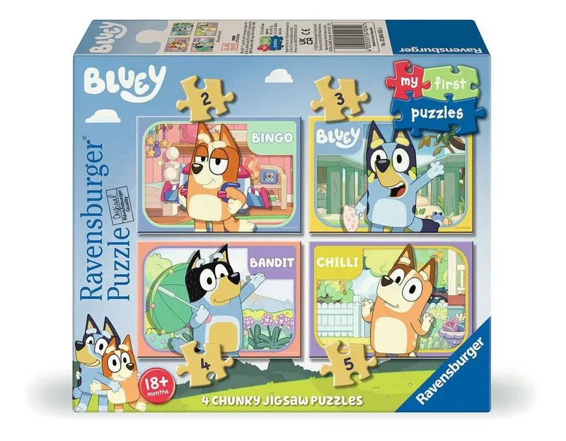 My First Puzzles - Bluey (2, 3, 4 & 5 pcs)