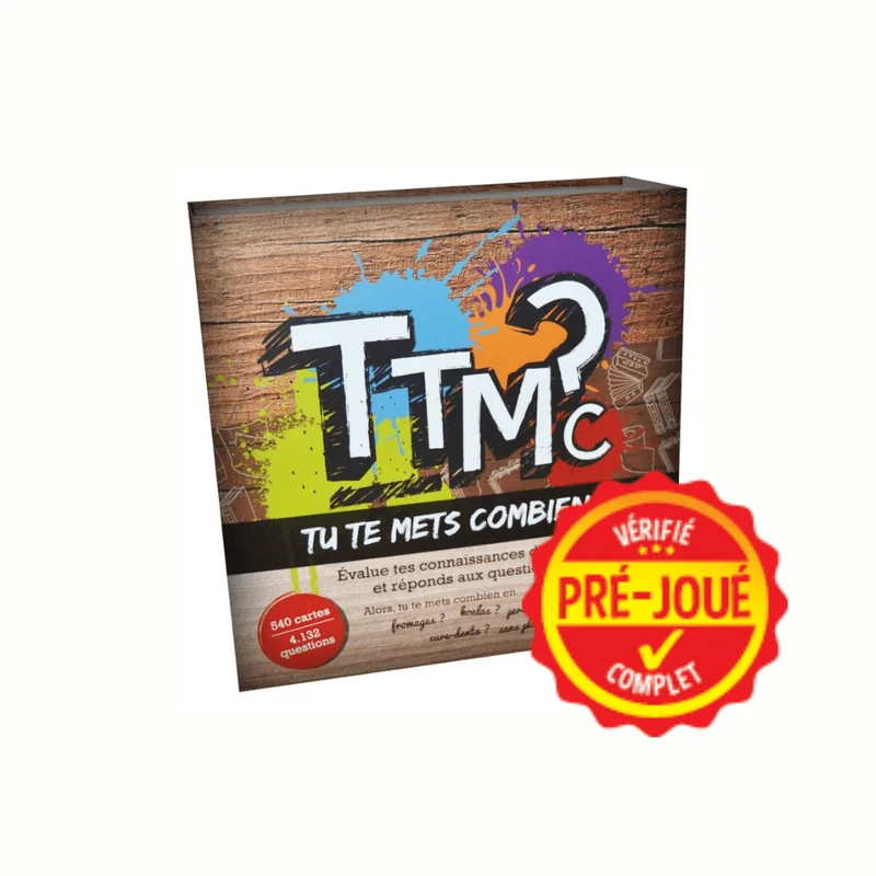 TTMC – Tu te mets combien? (Édition Québécoise) [pré-joué] (FR)