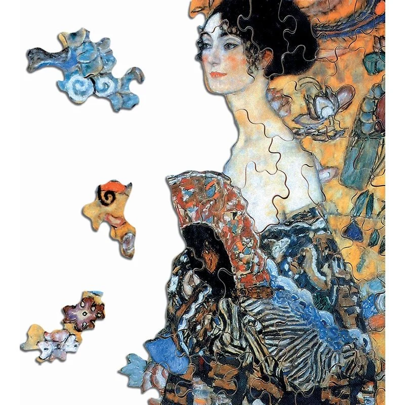 Puzzle MW - 350 p - Dame à l'éventail - Klimt