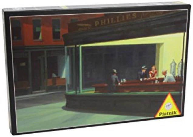 Puzzle Piatnik - 1000 p - Nighthawks - Hopper