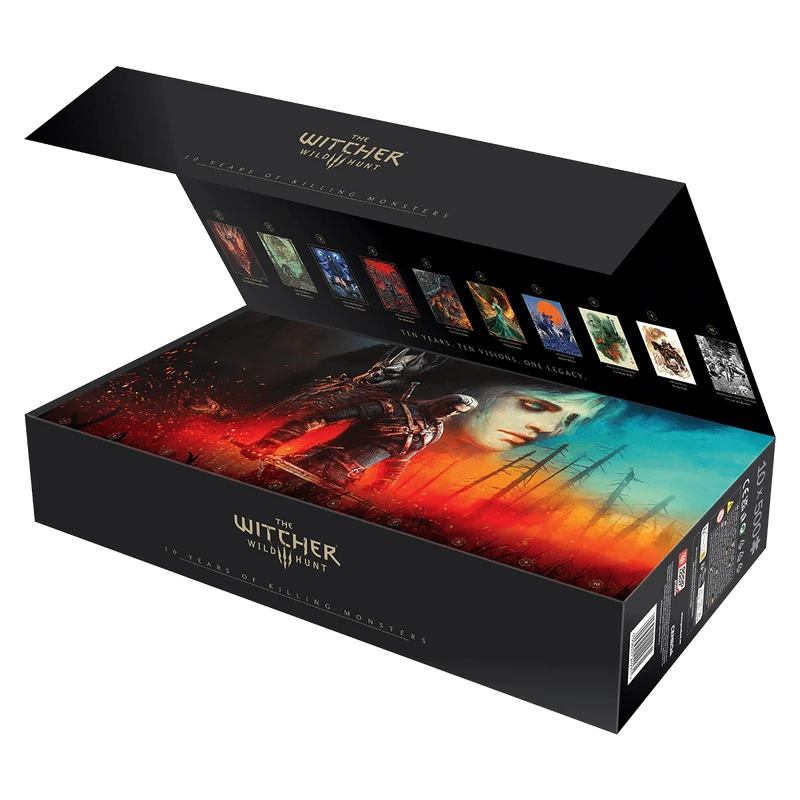 The Witcher 3: Wild Hunt 10th Anniversary Puzzle Collection 10x500