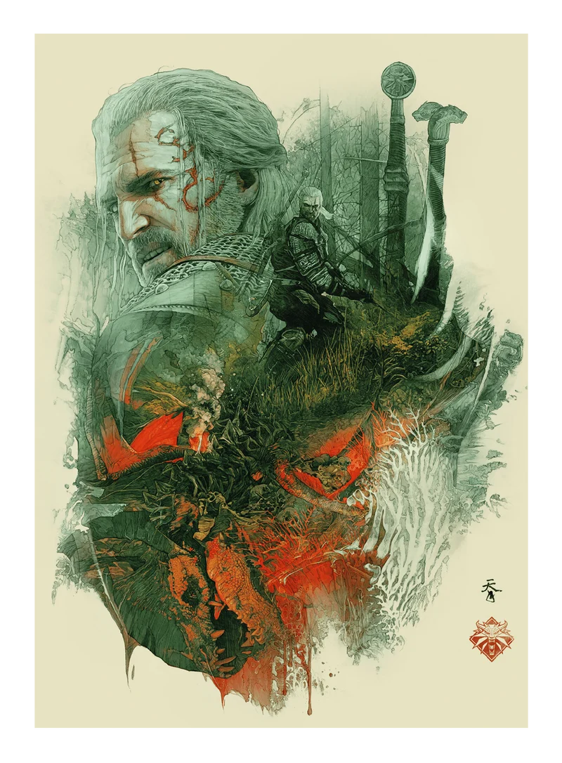 The Witcher 3: Wild Hunt 10th Anniversary Puzzle Collection 10x500