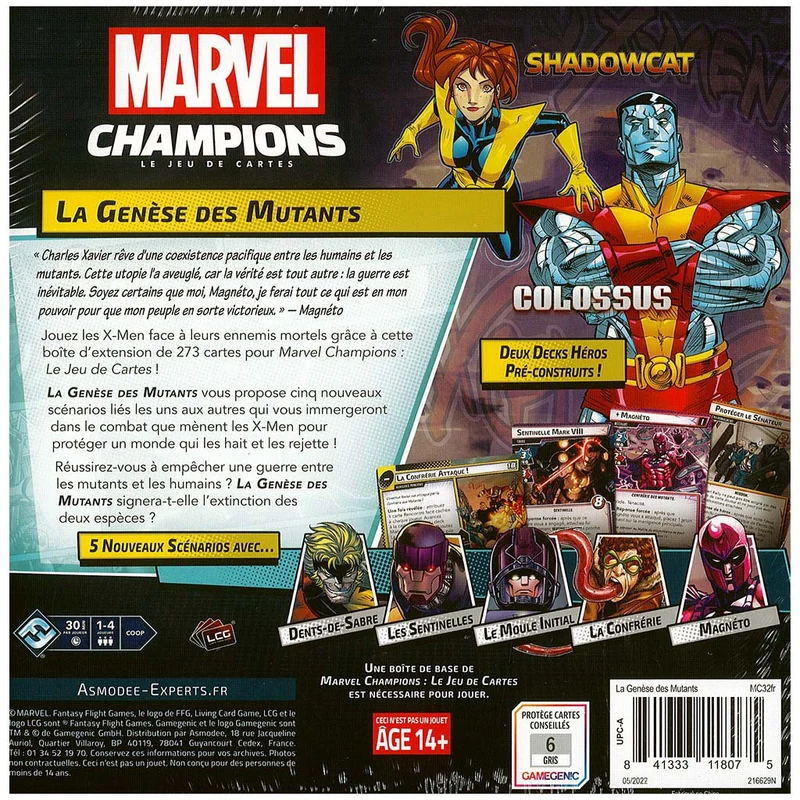 Marvel Champions: La Genèse des Mutants
