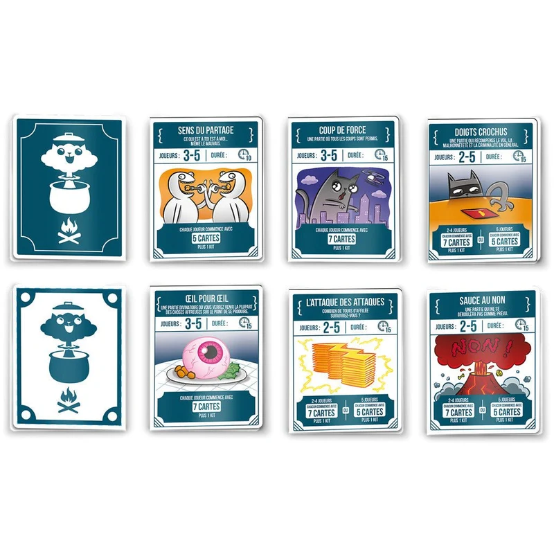 Exploding Kittens - Recettes Chatastrophiques