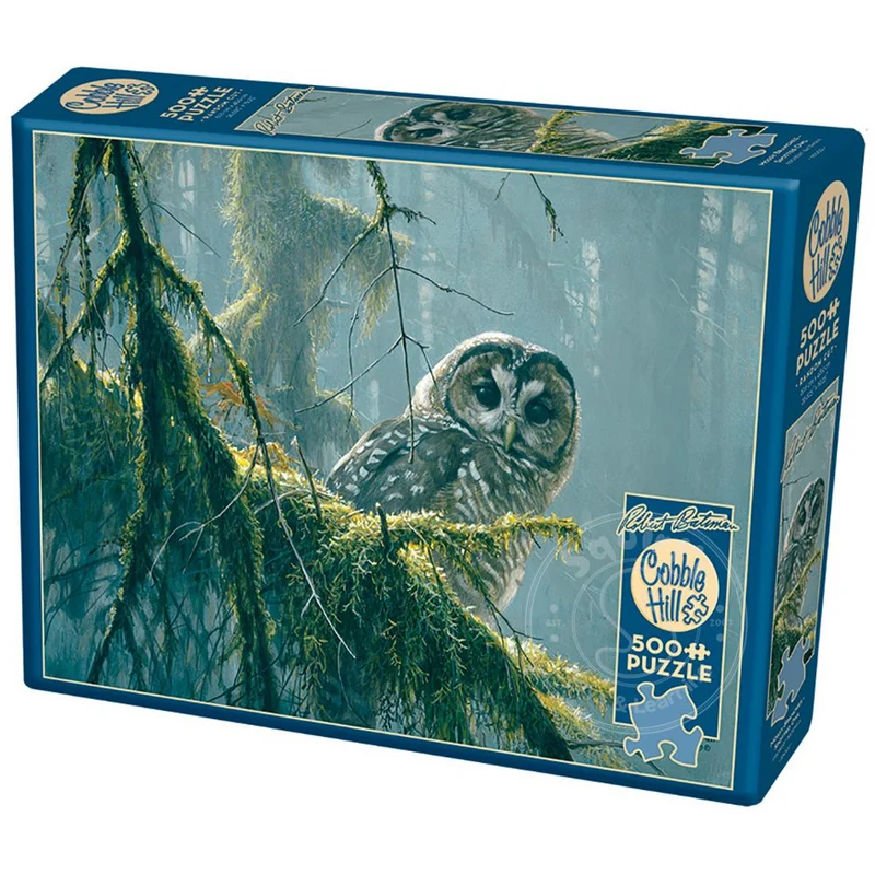 Mossy Branches - Spotted Owl (500 pcs)