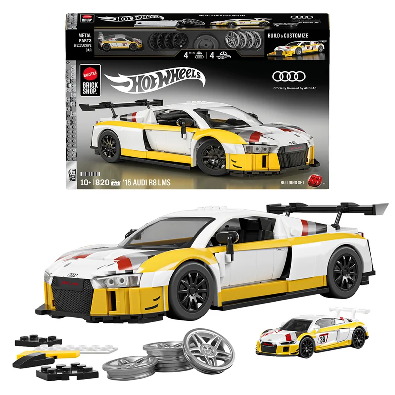 Brick Shop Hot Wheels Elite - '15 Audi R8 LMS