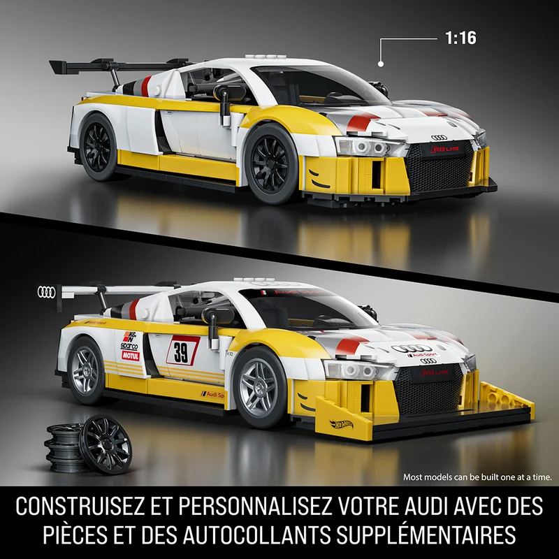 Brick Shop Hot Wheels Elite - '15 Audi R8 LMS