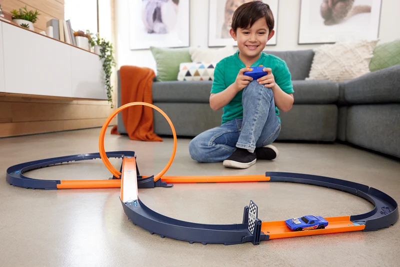 Hot Wheels RC - 1:64 Piste de course téléguidé