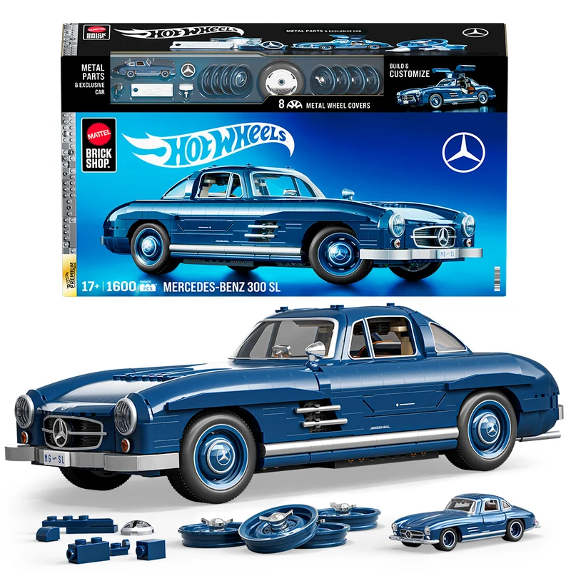 Brick Shop Hot Wheels Premium Mercedes Benz 300SL