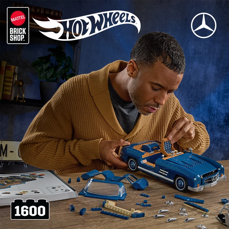 Brick Shop Hot Wheels Premium Mercedes Benz 300SL