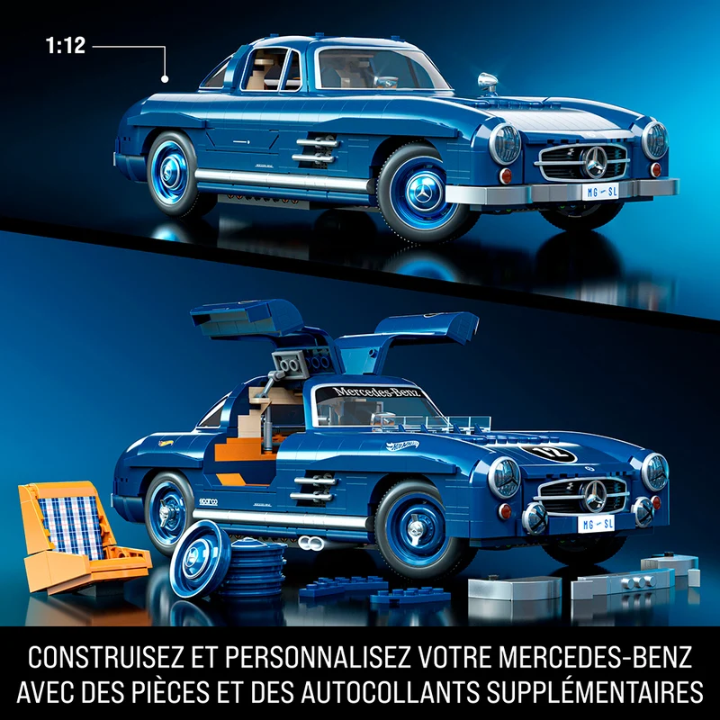 Brick Shop Hot Wheels Premium Mercedes Benz 300SL