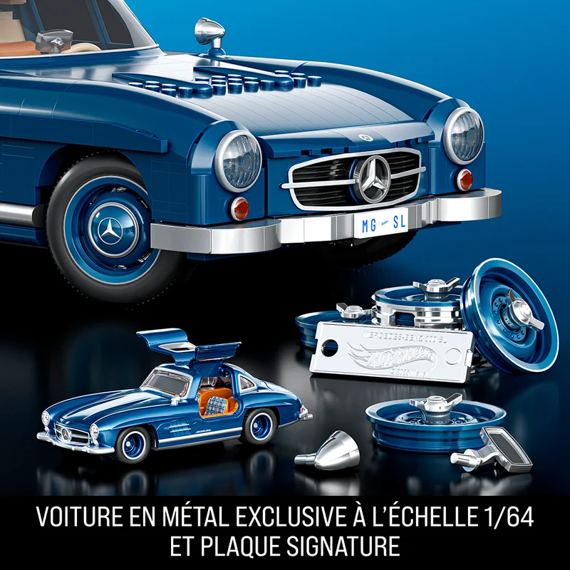 Brick Shop Hot Wheels Premium Mercedes Benz 300SL