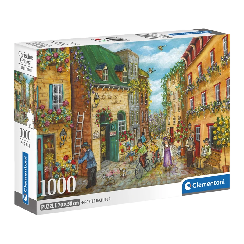 Christine Genest : La ruelle des 1001 fleurs