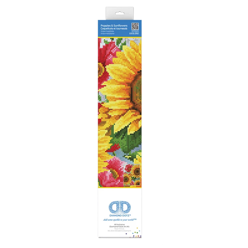 Coquelicots et tournesols