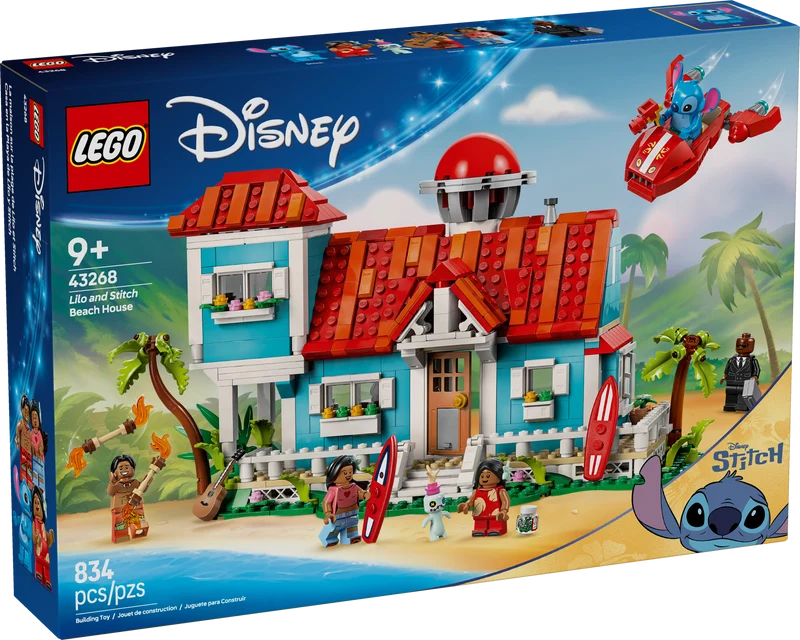 La maison sur la plage de Lilo et Stitch