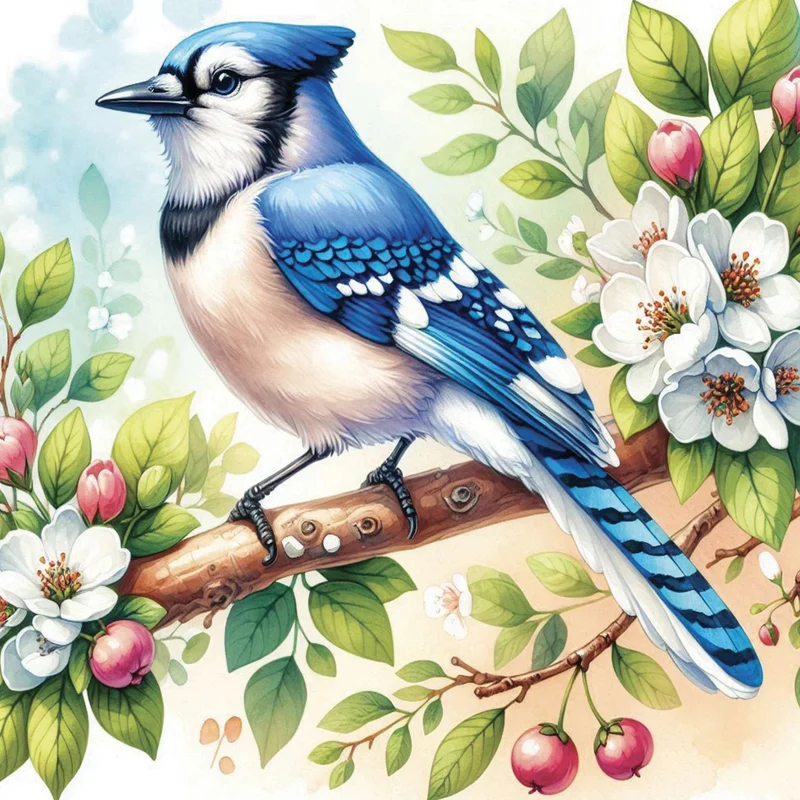 Blue Jay Elegance, Diamond dots