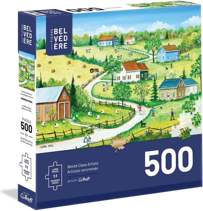 Campagne en été (500 pcs LARGE)