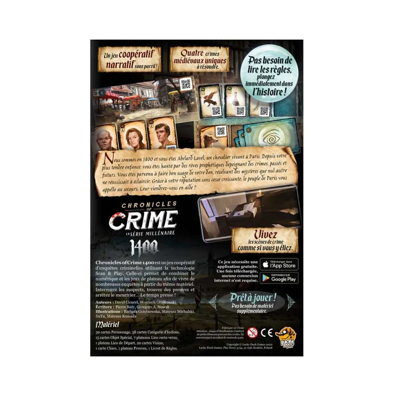 Chronicles of Crime - 1400 (FR)