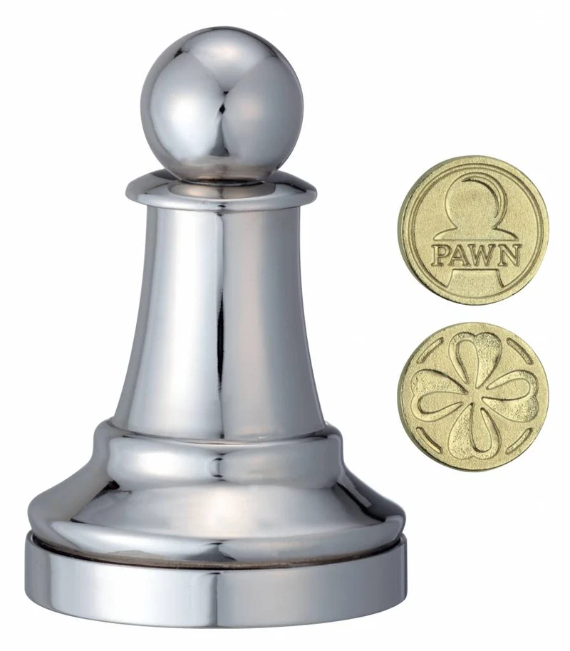 Casse-tête - Cast Huzzle - Chess pawn